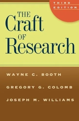 Cover of The Craft of Research by Wayne C. Booth